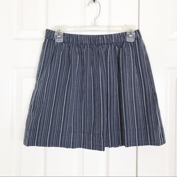 GAP cotton and linen blend striped mini skirt - Picture 7 of 7